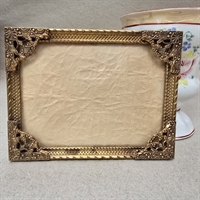 blonde-messinghjoerner-gammel-fotoramme-messiing-billedramme